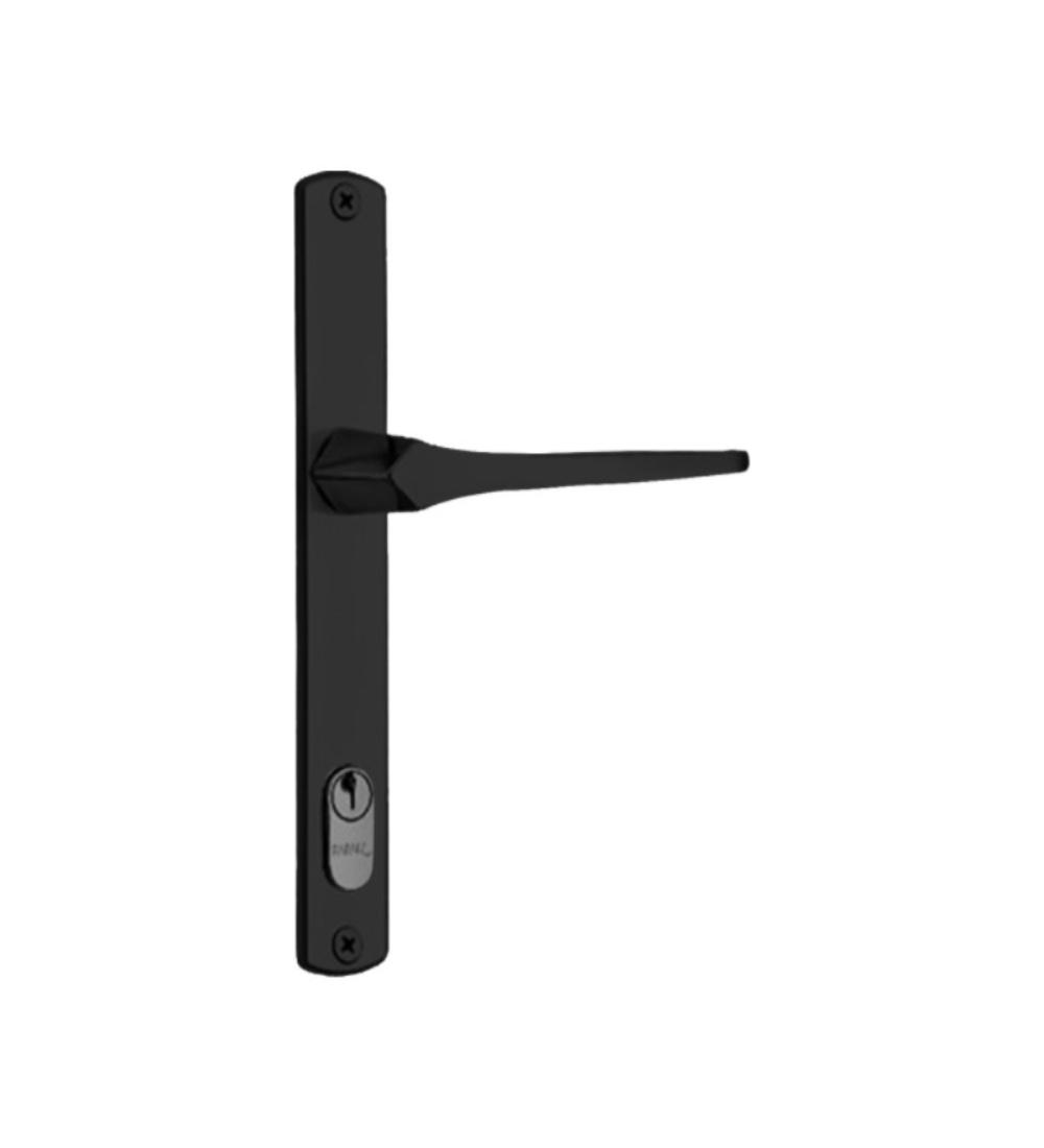 CERRADURA PERFIL MANIJA NEGRA Papaiz MZ-33 EXTERNA